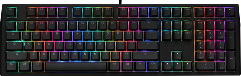Ducky Shine 7 Blackout - MK Exclusive First Release - RGB LED Double Shot PBT Mechanical Keyboard